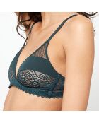 Soutien-gorge triangle Paradisiaque vert