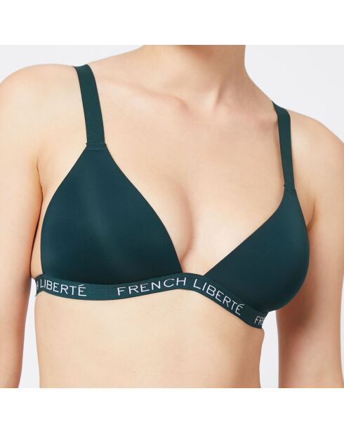 Reggiseno a triangolo verde Liberté