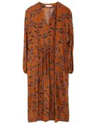 Robe imprimée  Beatrice caramel