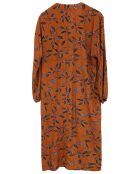 Robe imprimée  Beatrice caramel