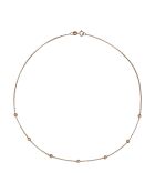 Collier Sunshine Diamants 0.22 ct or rose