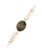 Bracciale Pomezia Labradorite in ottone dorato