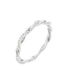 Royal Twisted Diamond Ring 0,11 Karat Weißgold