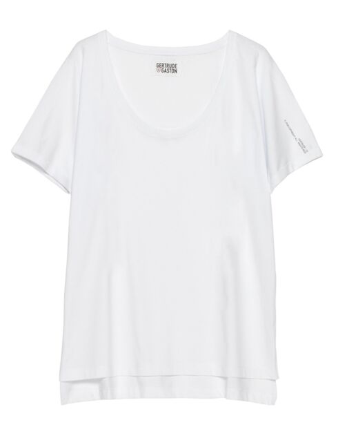 T-Shirt Lisa blanc