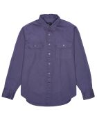 Chemise droite Gush en Coton bleu violine