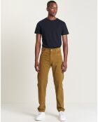 Pantalon slim Peeg camel clair