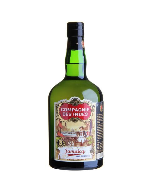 1 Rum Compagnie des Indes Jamaica Navy Strenght 5 ans 57% 70cl