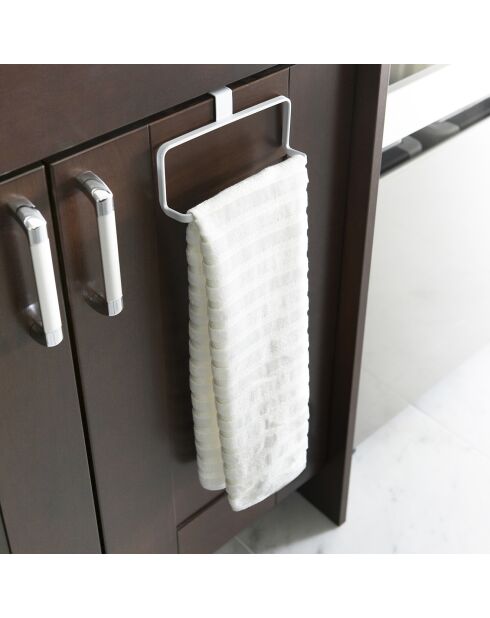 Porte-serviettes blanc - 16x7x9.5 cm