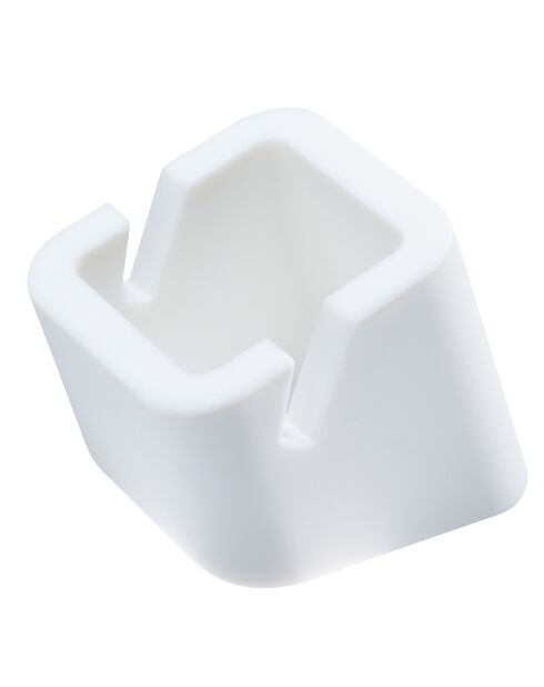 Support pour tablette blanc - 7x8.7x6.3 cm