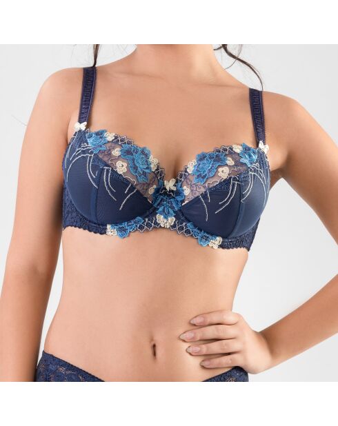 Soutien-gorge Soft Margo bleu foncé