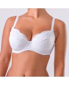 Soutien-gorge push-up Shirley blanc