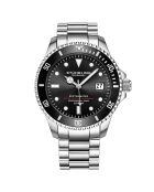 Montre Homme en Acier  Automatique Aquadiver argentée