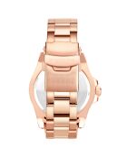 Montre Homme en Acier Swiss Quartz Symphony rose doré