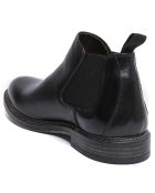 Chelsea Boots en Cuir Bruno noires