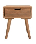 Chevet scandinave bois 1 tiroir sapin andy bois - 40x40x48 cm