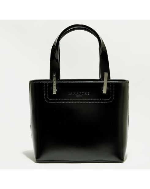 Sac à main en Cuir Portofino noir - 20x18x10 cm