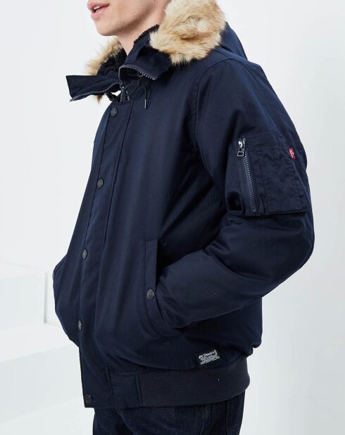 Blouson rembourré Davidson bleu marine