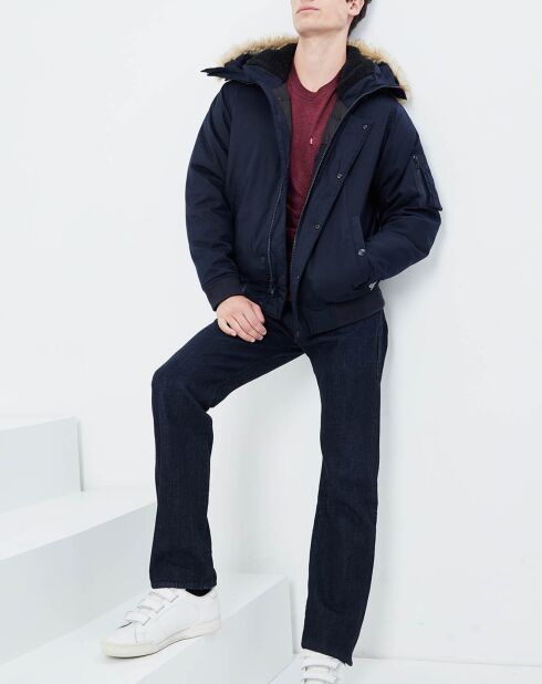 Blouson rembourré Davidson bleu marine