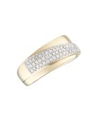 Bague Chiya Diamants 0.293 ct or jaune