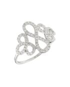 Bague Ngor Diamants 0.37 ct Or Blanc