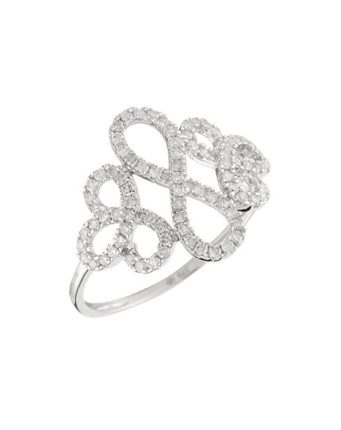 Bague Ngor Diamants 0.37 ct Or Blanc