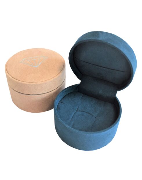 Antana diamanten ring 0,27 kt witte topaas 0,825 kt witgoud