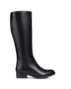 Bottes en Cuir Marie noires