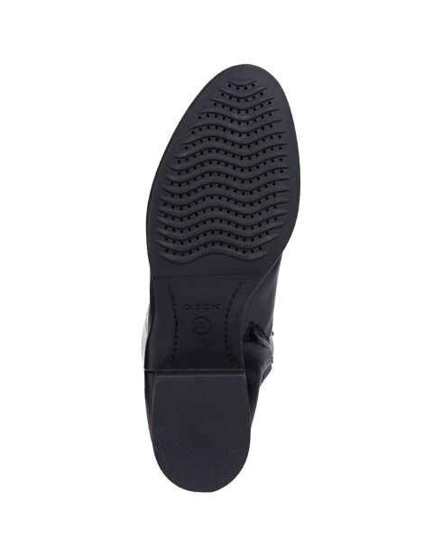 Bottes en Cuir Marie noires