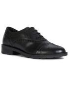Richelieus en Cuir Sandra noires