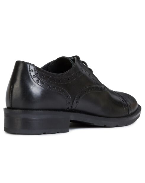 Richelieus en Cuir Sandra noires