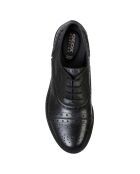 Richelieus en Cuir Sandra noires