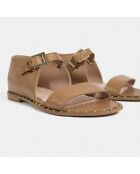 Sandales en Cuir Freestyler marron