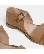 Sandales en Cuir Freestyler marron