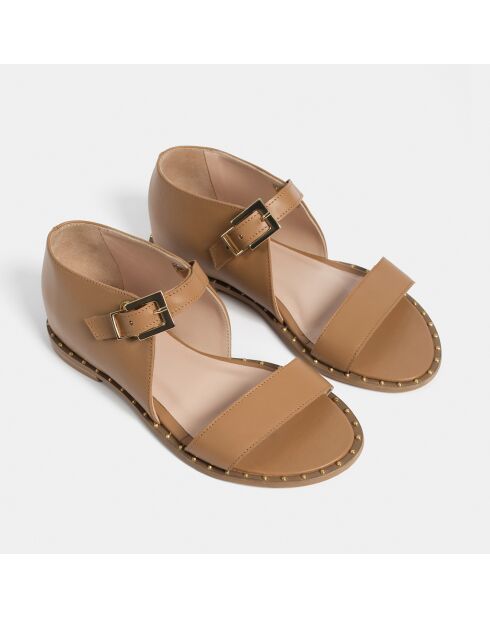 Sandales en Cuir Freestyler marron
