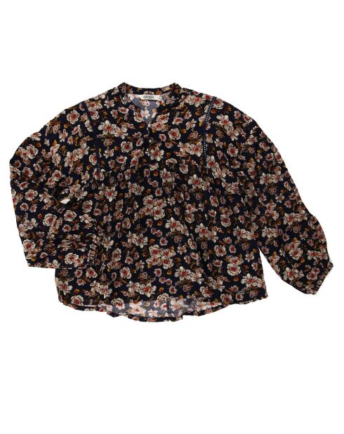 Chemise Tess imprimé fleuri marine/multicolore