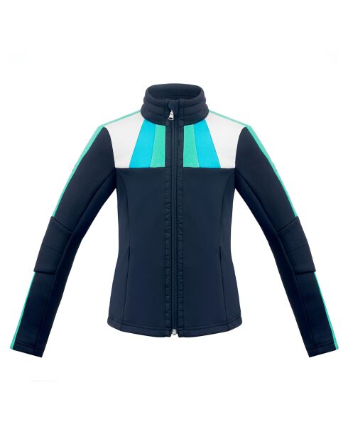 Veste de ski marine/multicolore