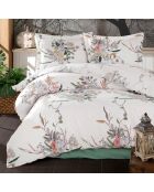 Parure housse de couette   Salom blanche