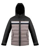 Veste de ski 2 en 1 noir/taupe