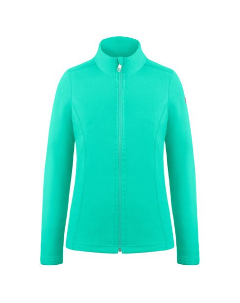 Veste en polaire verte