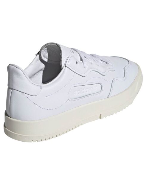 Baskets en Cuir Supercourt Premiere blanches