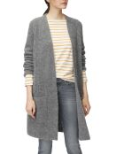 Gilet long gris