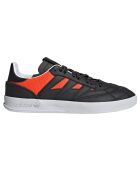 Baskets en Cuir & Mesh Sobakov P94 noir/orange