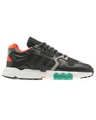 Baskets en Cuir & Mesh Zx Torsion noires