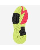 Baskets en Cuir & Mesh Nite Jogger W jaunes