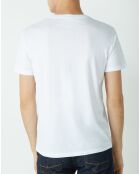 T-Shirt Logo blanc