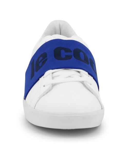 Baskets Agate Big Logo blanc/bleu