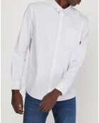 Chemise slim Everyday rayures blanc/bleu