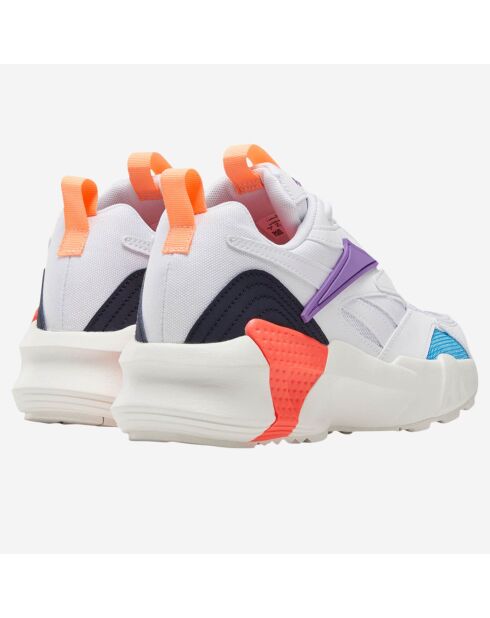 Baskets Aztrek Double Mix P blanc/violet/turquoise