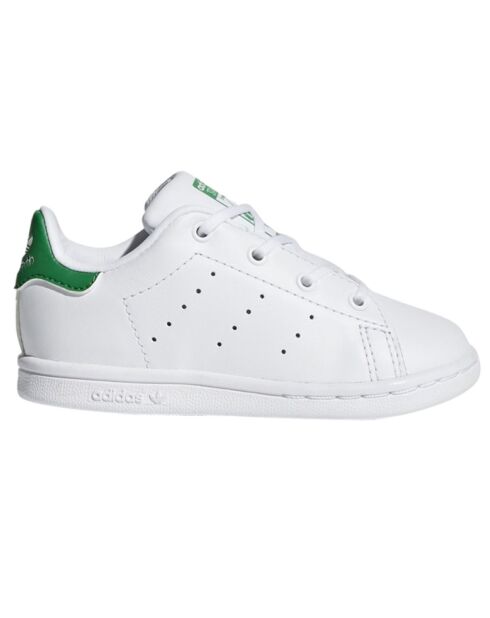 Baskets en Cuir Stan Smith Td blanc/vert