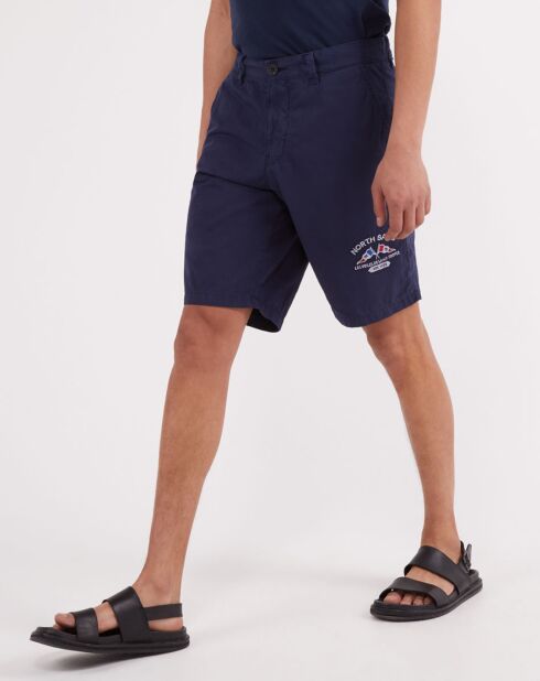 Short chino North Sails X Les Voiles de St Tropez bleu marine